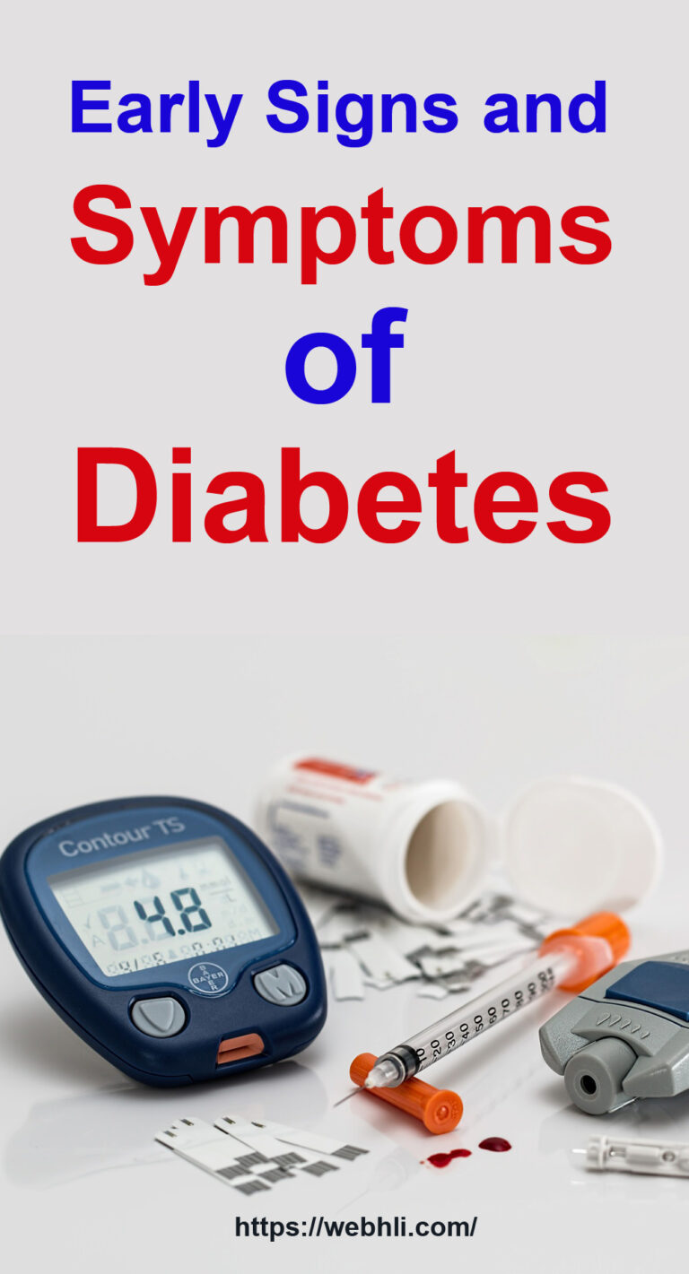 Early Signs and Symptoms of Diabetes | Healthy Lifestyle