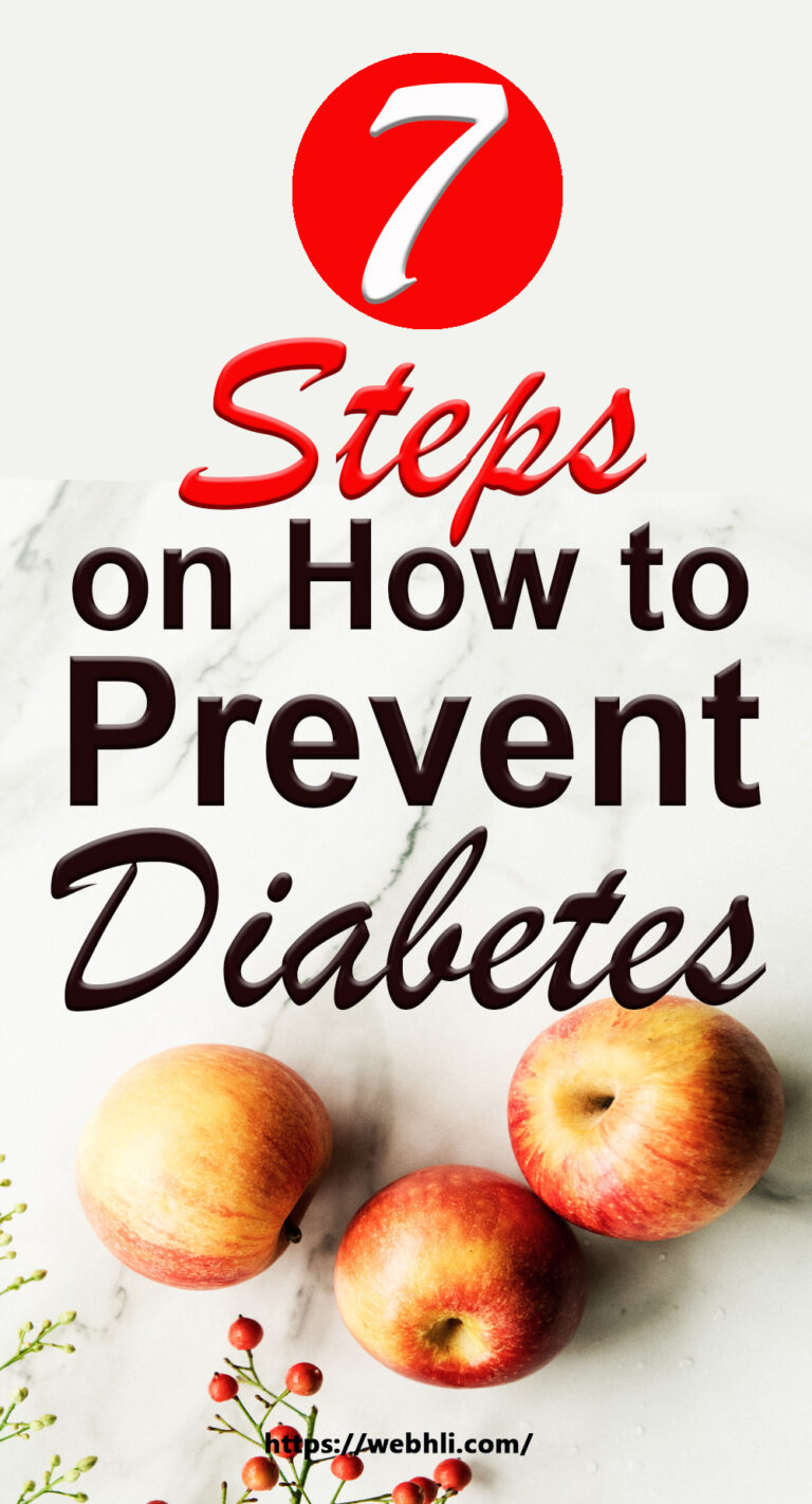 7 Steps On How To Prevent Diabetes | Healthy Lifestyle