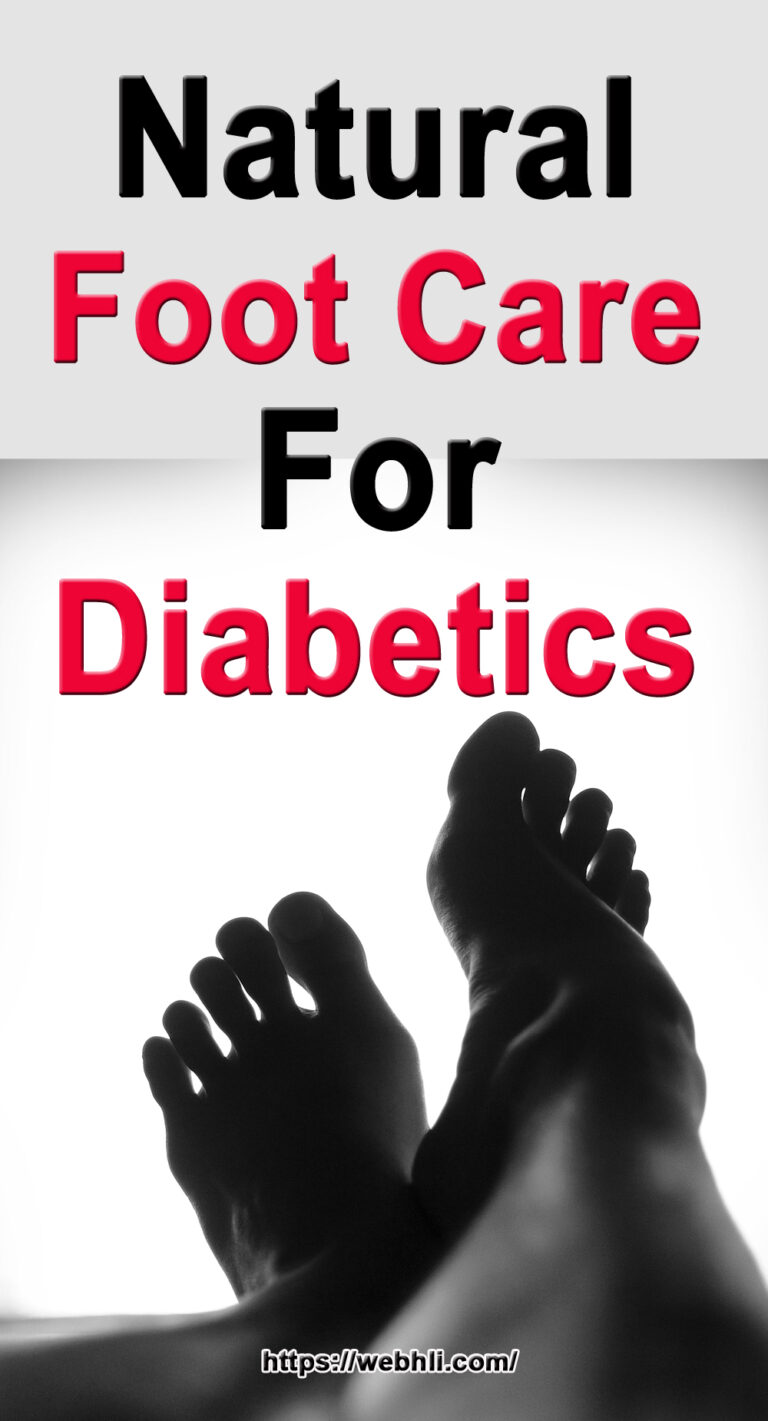 Natural Foot Care For Diabetics Healthy Lifestyle