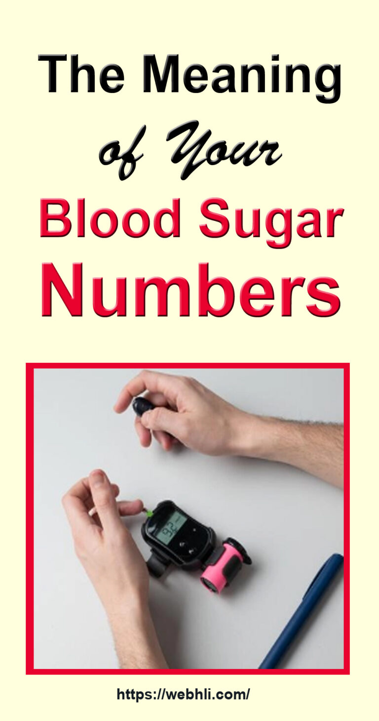 The Meaning of Your Blood Sugar Numbers | Healthy Lifestyle