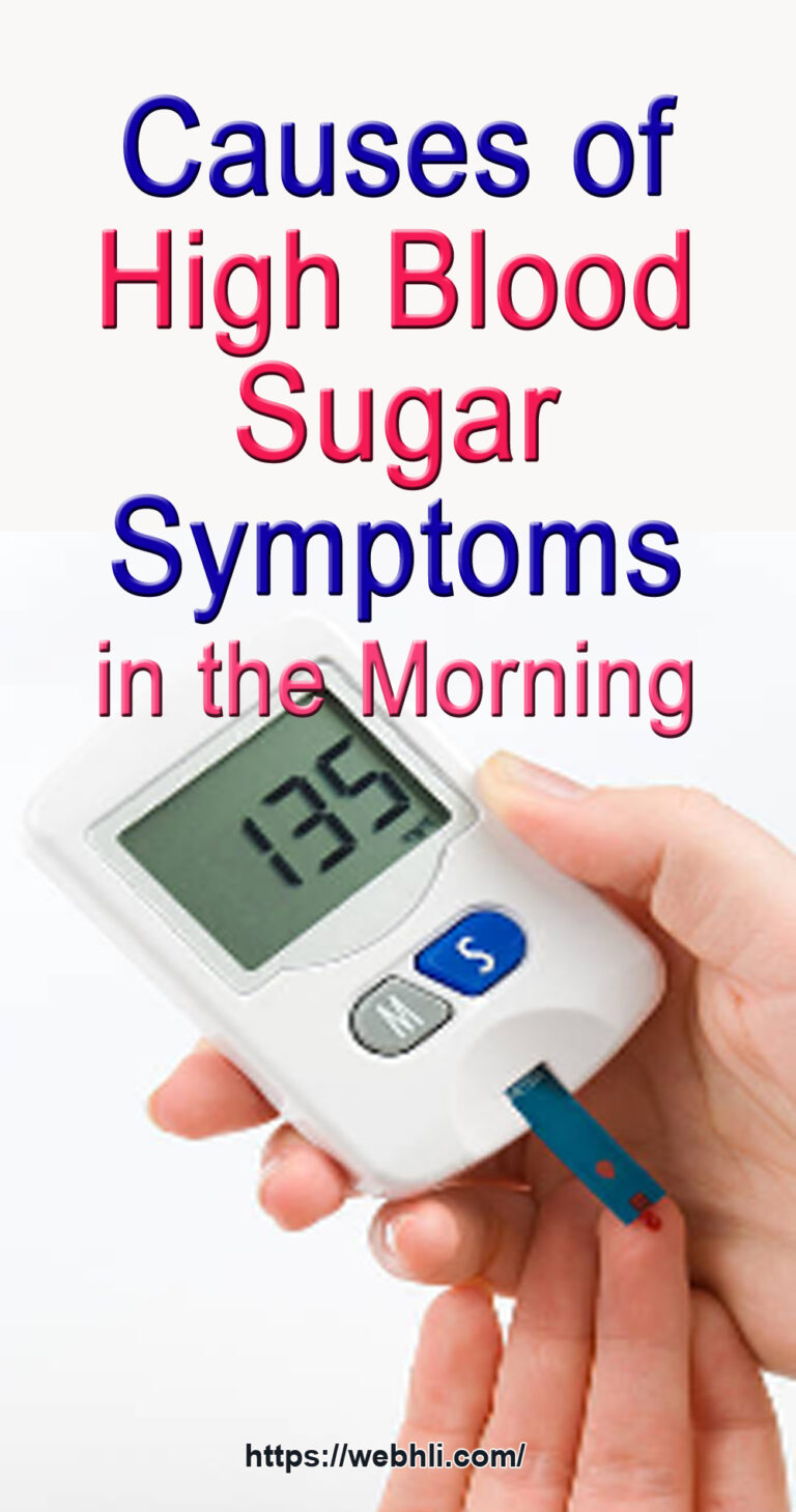 Causes of High Blood Sugar Symptoms in the Morning | Healthy Lifestyle