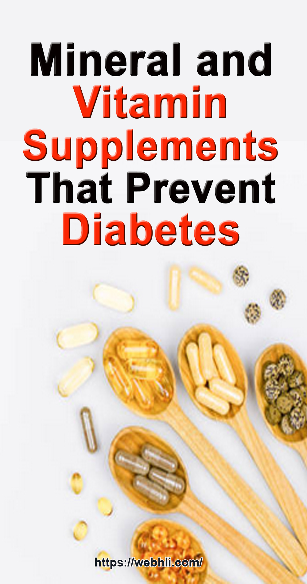 7 Mineral and Vitamin Supplements That Prevent Diabetes Healthy Lifestyle