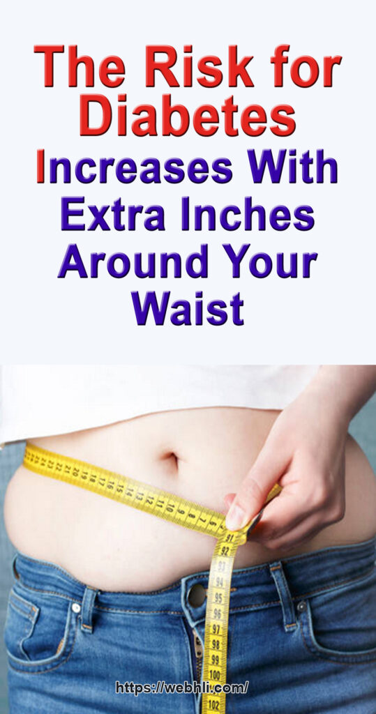 The Risk For Diabetes Increases With Extra Inches Around Your Waist