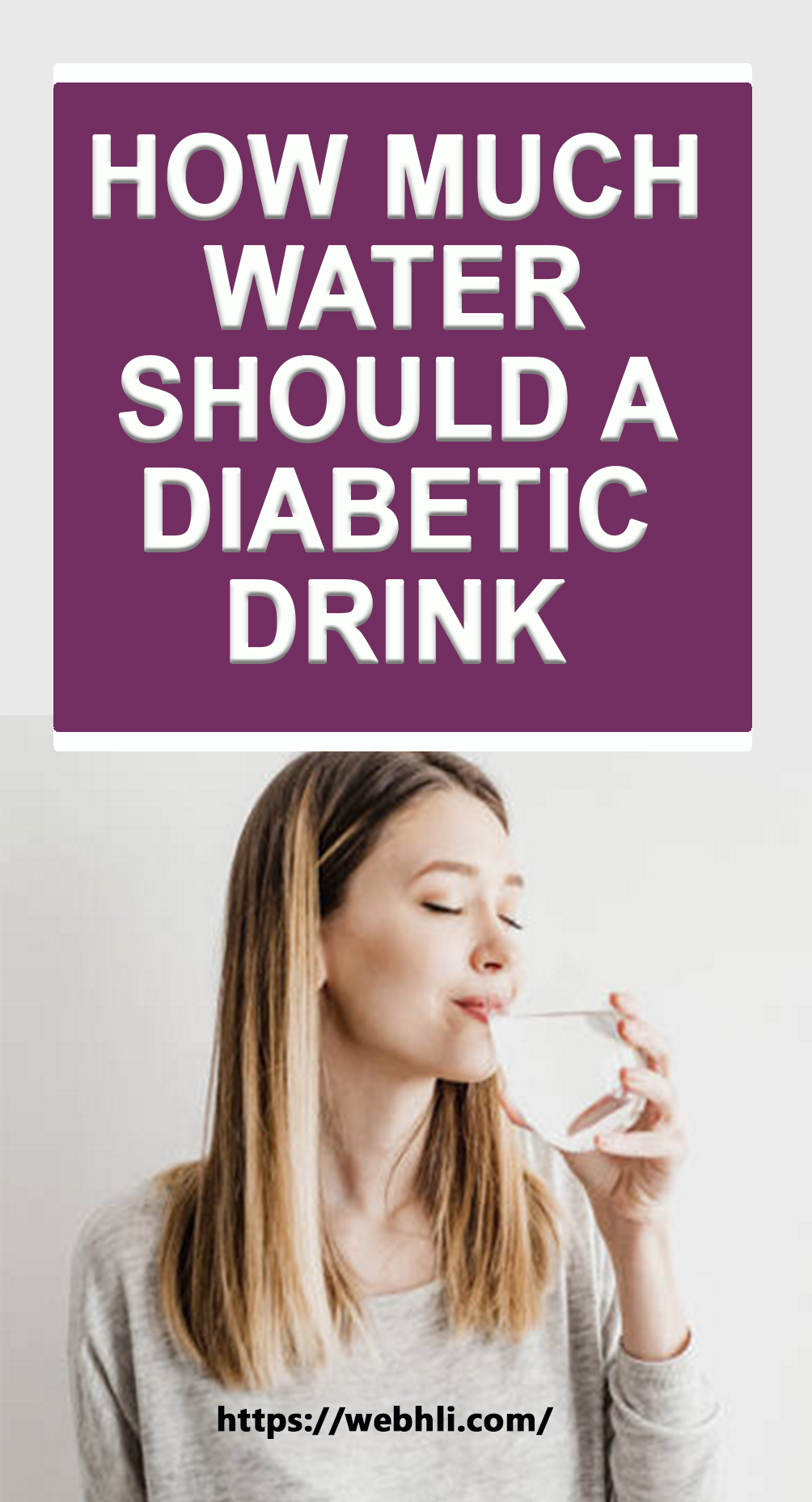 How Much Water Should A Diabetic Drink? Healthy Lifestyle