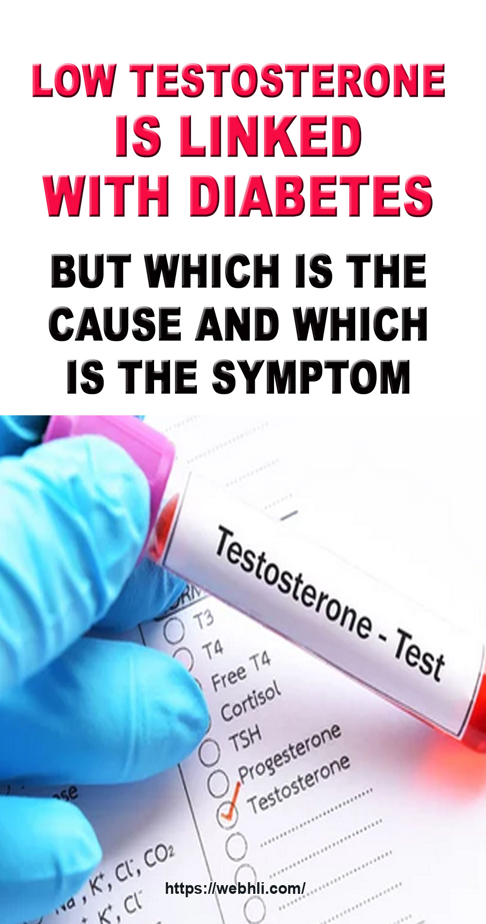 Low Testosterone Is Linked With Diabetes But Which Is The Cause And