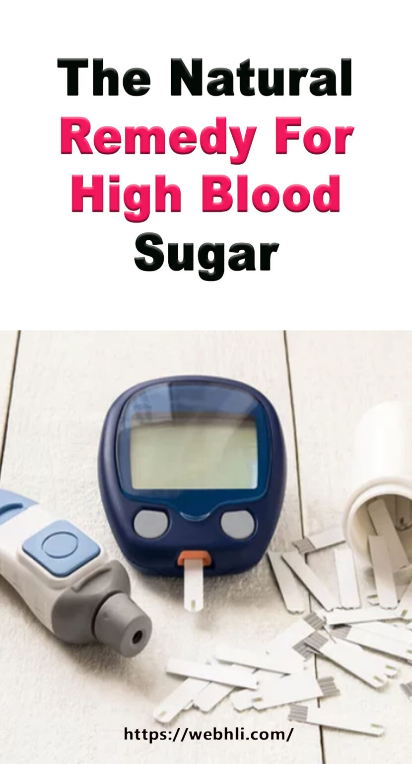 The Natural Remedy For High Blood Sugar | Healthy Lifestyle