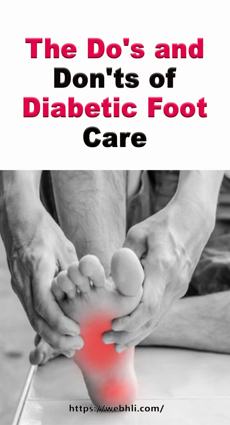 The Do’s and Don’ts of Diabetic Foot Care | Healthy Lifestyle