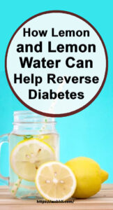 Diabetic Diet: How Lemon and Lemon Water Can Help Cure Diabetes ...