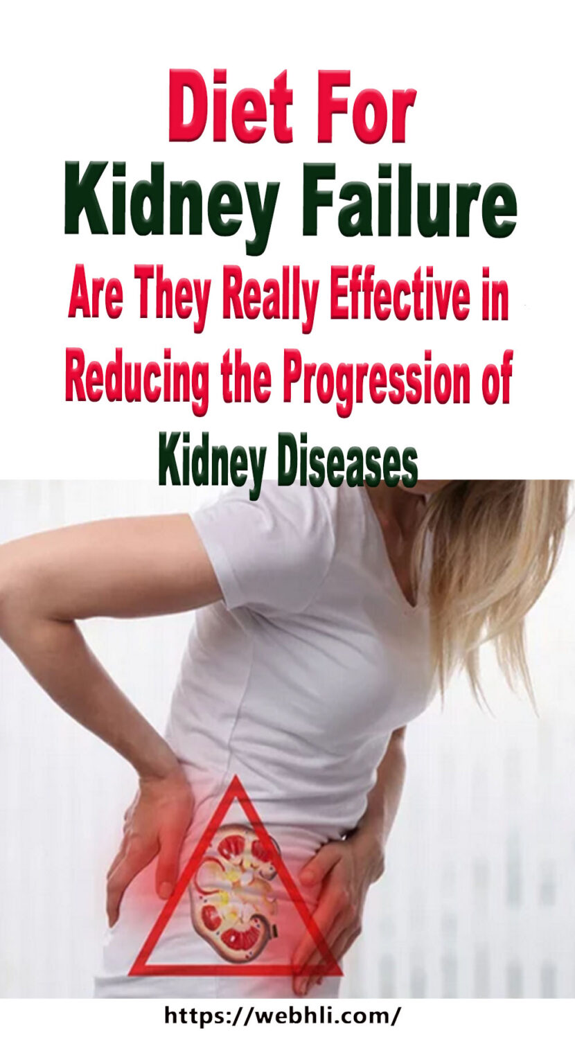 Diet For Kidney Failure – Are They Really Effective in Reducing the ...