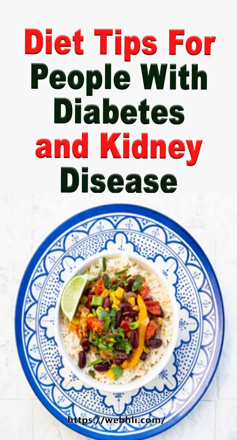 Diet Tips For People With Diabetes and Kidney Disease Healthy Lifestyle
