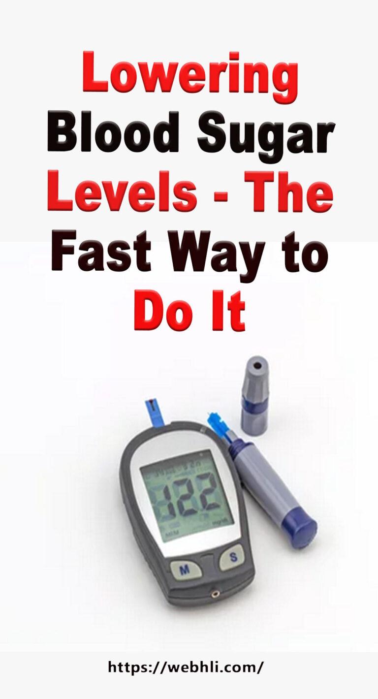 Lowering Blood Sugar Levels – The Fast Way to Do It | Healthy Lifestyle